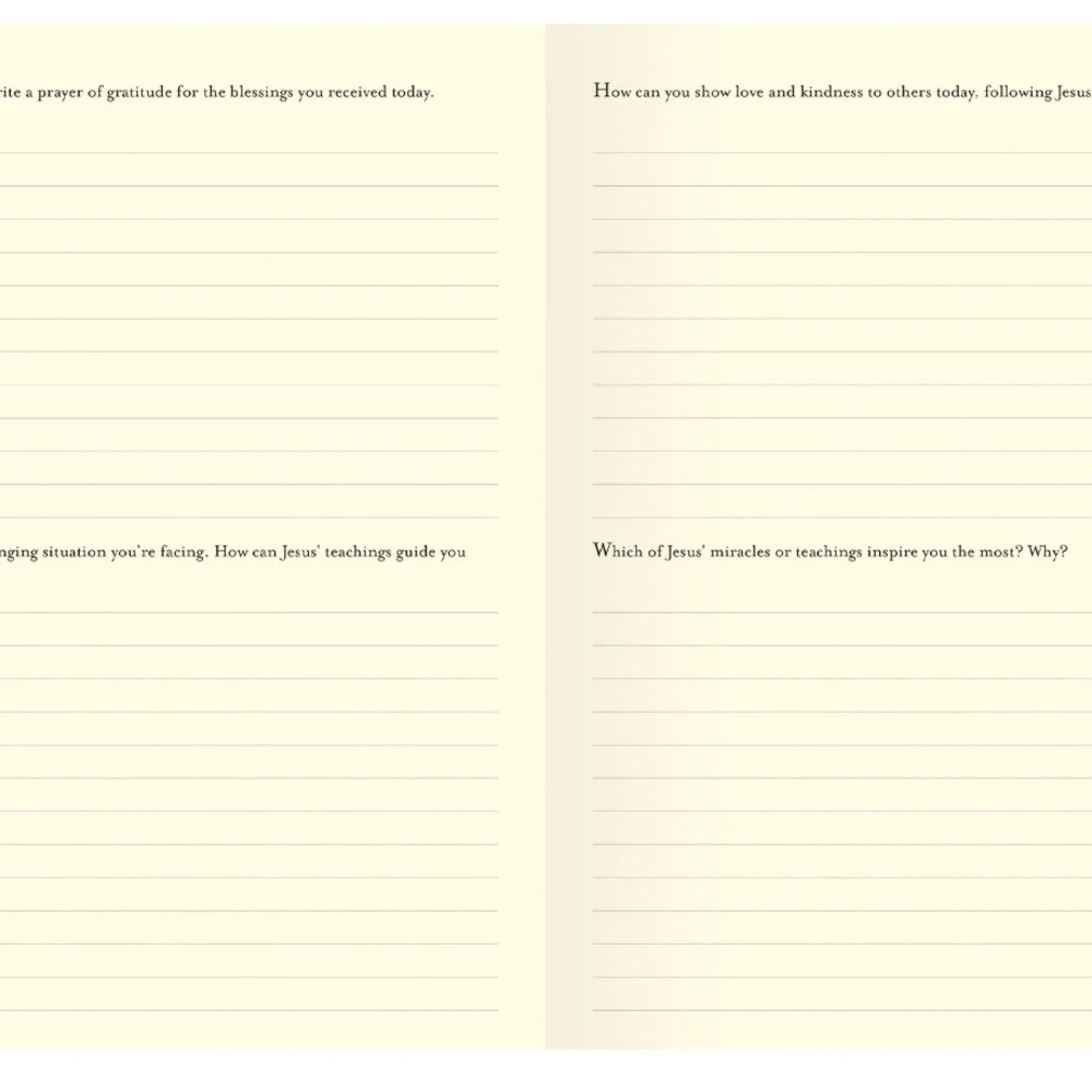 Journaling with Jesus | 152 Page Guided Christian Faith Journal - Picture 4 of 6
